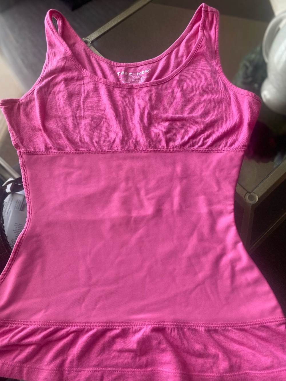 TEEZ HER Slimming Shapewear Tank Tops. Size Large
